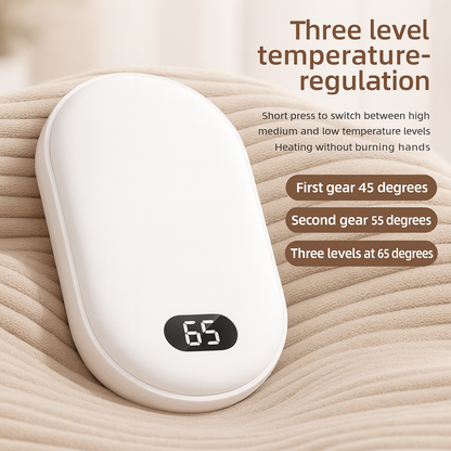 CozyCharger: 2-in-1 Hand Warmer & Charger