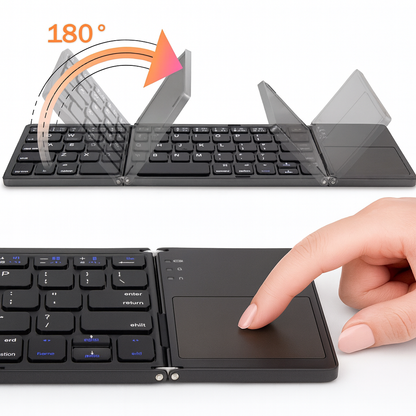 Folding Mini Wireless Bluetooth Keyboard