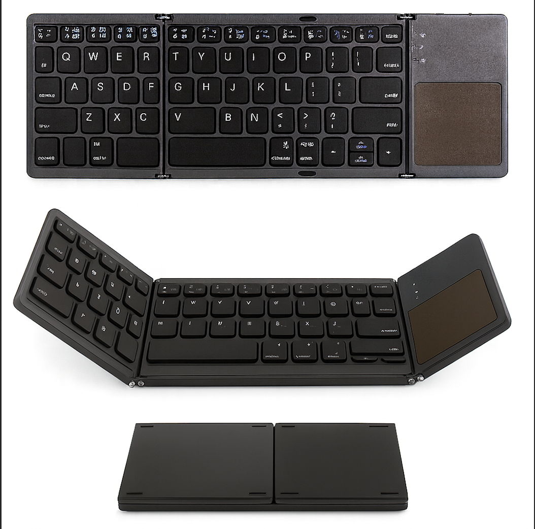 Folding Mini Wireless Bluetooth Keyboard