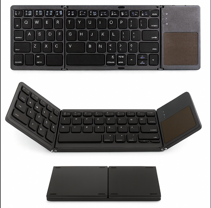 Folding Mini Wireless Bluetooth Keyboard