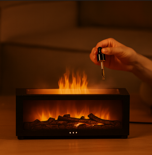 Aromatic Flame Diffuser & Humidifier